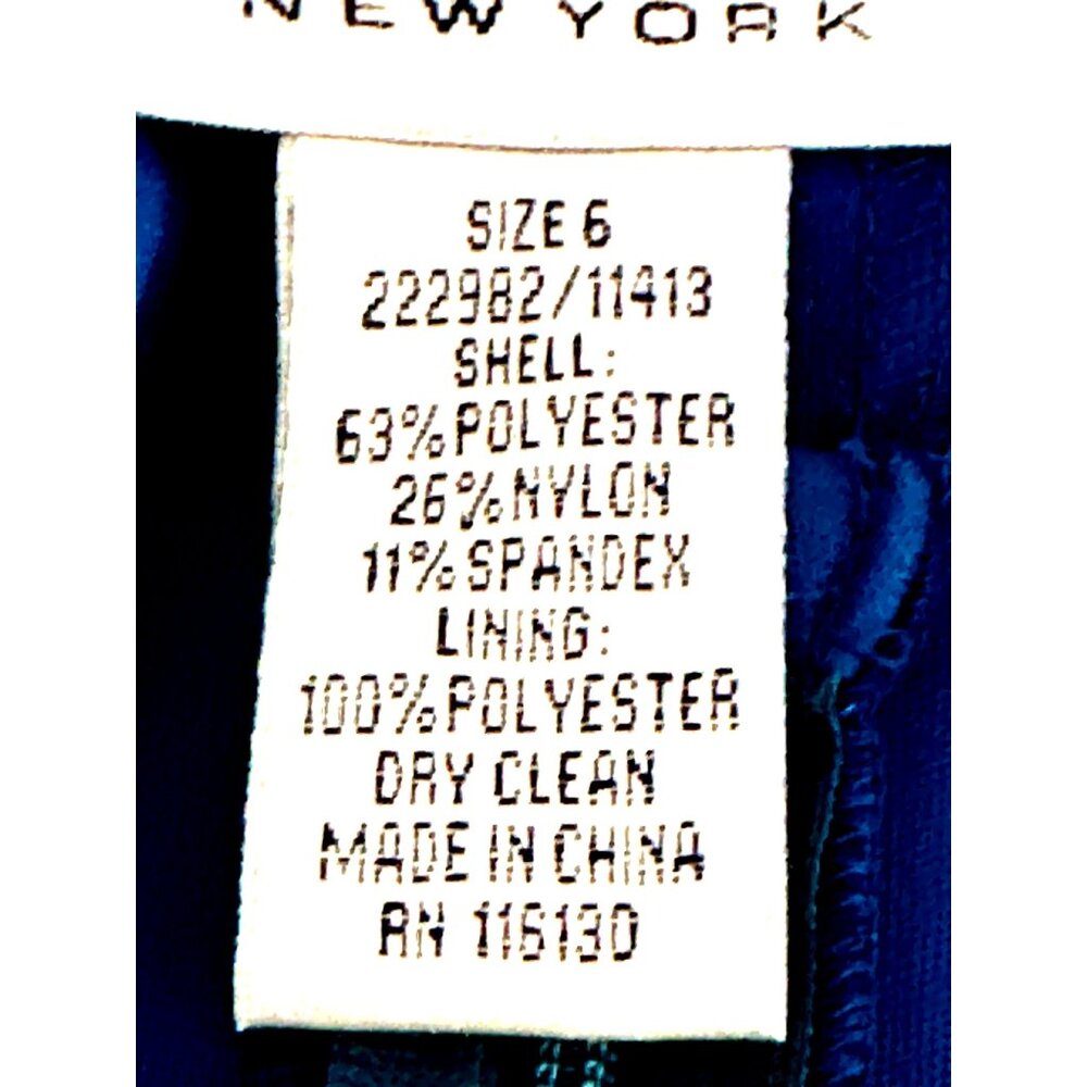 Jackie Jon New York Size 6 Teal Satin Wrap Tie Waist Top Back Zipper Luxe Shine - Picture 7 of 12